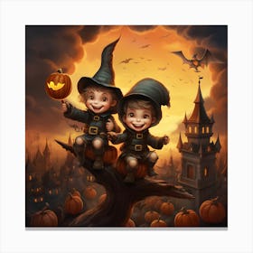 Halloween Collection By Csaba Fikker 47 Canvas Print