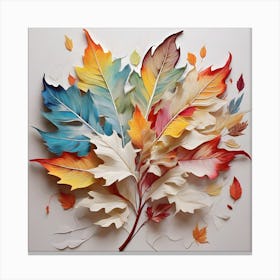 Maple Leaves 1 Canvas Print