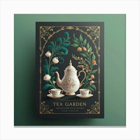 Tea Garden Canvas Print