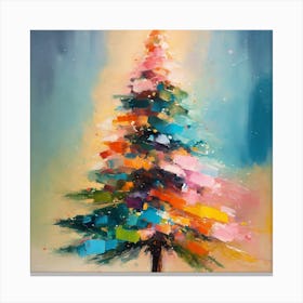 Christmas tree Canvas Print