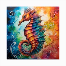 Seahorse 2 Canvas Print