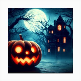 Haunted House Canvas Print