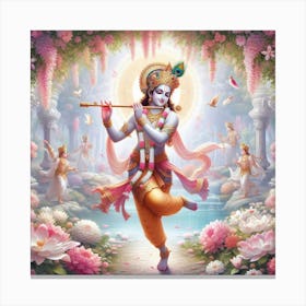 Lord Krishna 12 Canvas Print