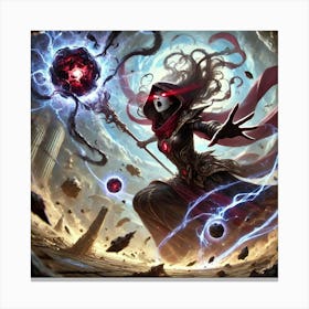 Morla Voidshaper Gravity Distort Canvas Print