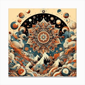 Psychedelic Art Canvas Print