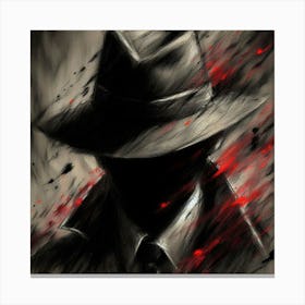 Man In A Hat 1 Canvas Print