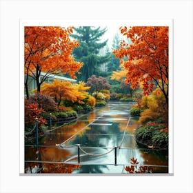 Autumn Reflections Canvas Print