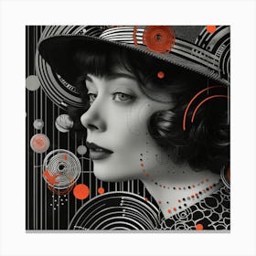 'The Hat' 1 Canvas Print