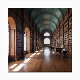 Library Canvas Print