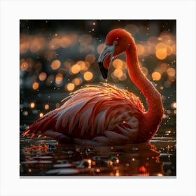 Flamingo 64 Canvas Print