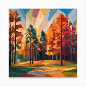 Autumn Trees Canvas Print