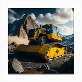 Buldozer Mountain (15) Canvas Print