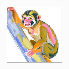 Squirrel Monkey 02 1 Canvas Print