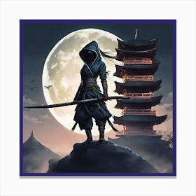 Samurai Warrior Canvas Print