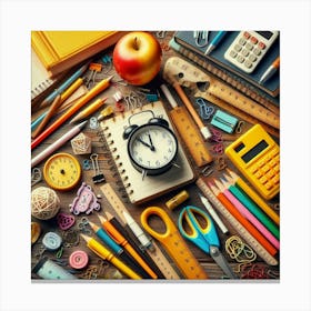 Back To School 13 Canvas Print