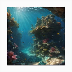 Coral Reef 1 Canvas Print