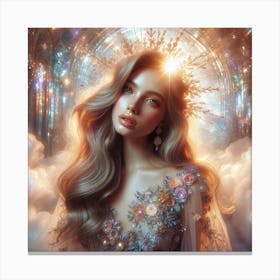 Heavenly Beauty Canvas Print