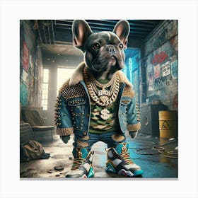 French Bulldog 8 Canvas Print