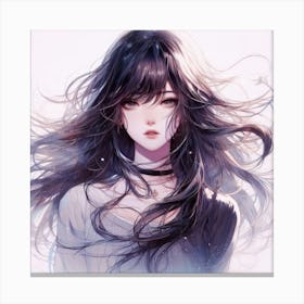 Anime Girl (62) Canvas Print