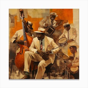 Jazz Musicians 30 Canvas Print