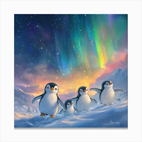 Penguins Of Madagascar Canvas Print