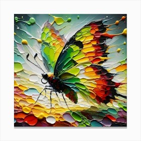 Colorful Butterfly Canvas Print