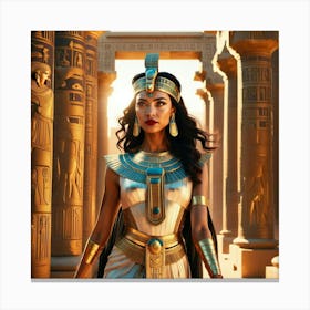 Egyptian Goddess 15 Canvas Print