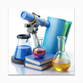 Science Lab Canvas Print