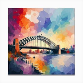 Sydney Harbour Bridge Canvas Print