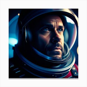 Astronaut In Space Canvas Print