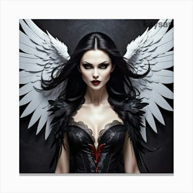 Gothic Angel Canvas Print