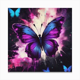 Butterfly Painting 252 Canvas Print