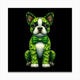 Boston Terrier Canvas Print