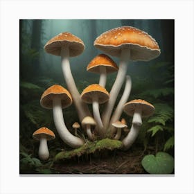 Fantastic Fungi Art Print 2 Canvas Print