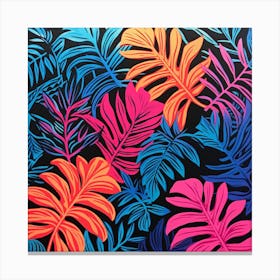 Tropical Leaves 4 Canvas Print