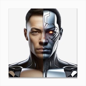 Cyborg Canvas Print