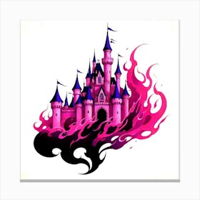 Cinderella Castle 70 Canvas Print