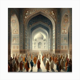 Taj Mahal Canvas Print