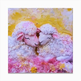 Two Sheep 2 Canvas Print