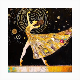 Dancing With Myself - Dance Fusion Canvas Print