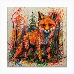 Red Fox Canvas Print