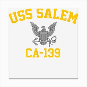 Uss Salem Ca 139 Canvas Print