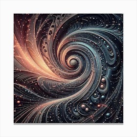 Spiral Galaxy Canvas Print