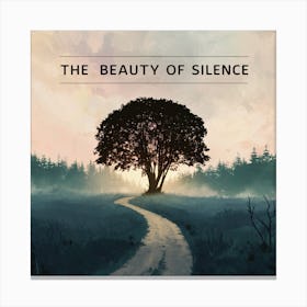 Beauty Of Silence 1 Canvas Print