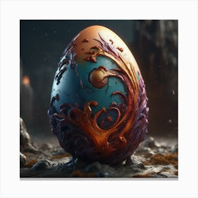 Easter Egg Canvas Print