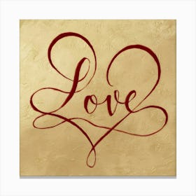 Love 1 Canvas Print