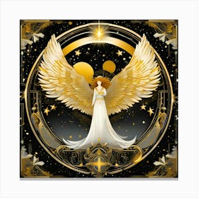 Golden Angel 1 Canvas Print