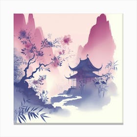 Chinese Landscape 11 Canvas Print