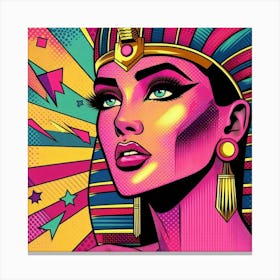 Pop Egyptian Joud Harmony Canvas Print