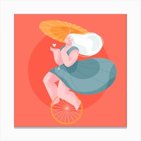 Unicycle Canvas Print